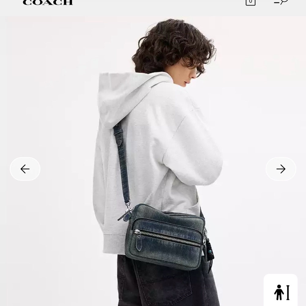 SOLD Coach Dakota Denim handbag - NWT - Picture 6 of 10